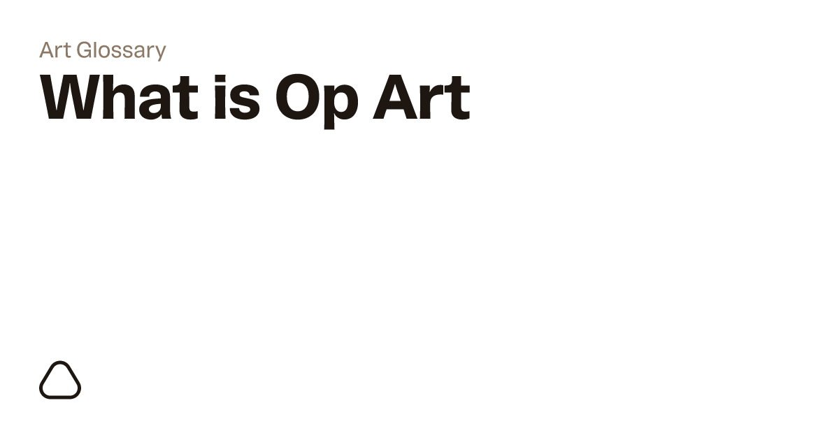 What is Op Art? A guide to art terminology